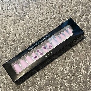 Purple Press-On Nails